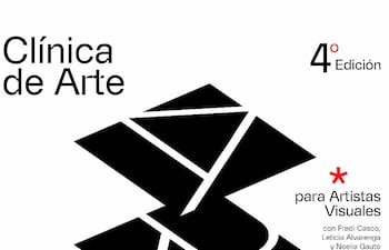 Clínica de Arte: tutoría con seleccionados se inicia en febrero.