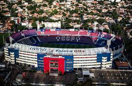 La Nueva Olla, el mayor escenario deportivo del país, albergará el partido entre Cerro Porteño y Tembetary.