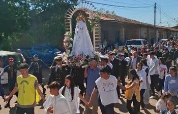 Entre fe y tradición, Caraguatay festeja 255 años de vida distrital
