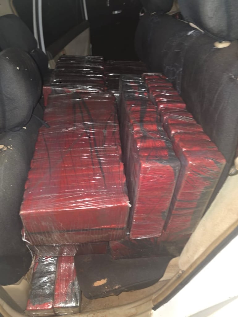 La droga aparentemente fue producida en el asentamiento Primero de Marzo de Ybyrarobaná.