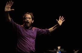 Ariel Galeano en "Psicópata". Fotografía de Dani González.