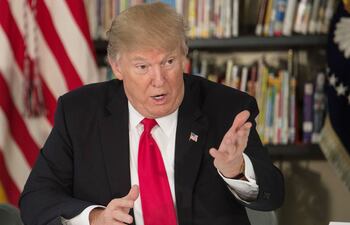 El presidente de EE.UU., Donald Trump.