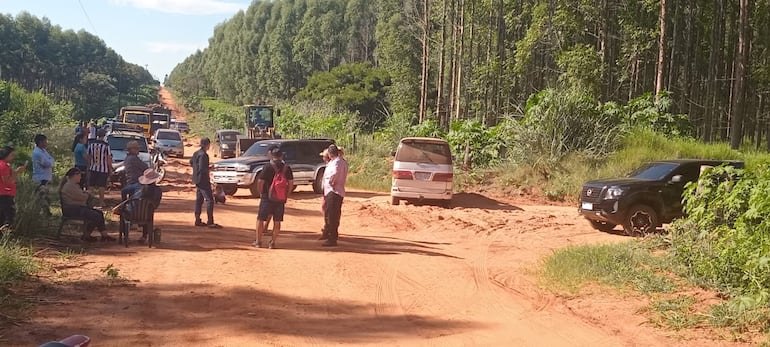 Santaní: manifestación en plena Semana Santa para exigir un camino de todo tiempo
