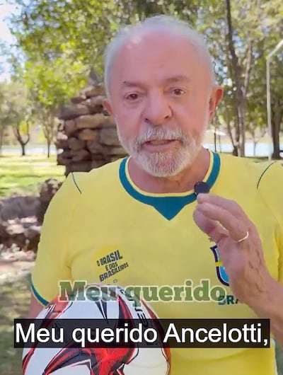 Luiz Inácio Lula da Silva (80 años), presidente de Brasil.