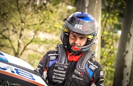Fau Zaldívar, piloto paraguayo de 25 años.