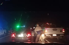 Choque entre motociclistas en la ruta PY 04 deja como saldo un hombre fallecido de 64 años.