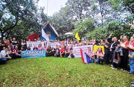 Docentes de Pedro Juan Caballero realizaron una jornada de protesta.