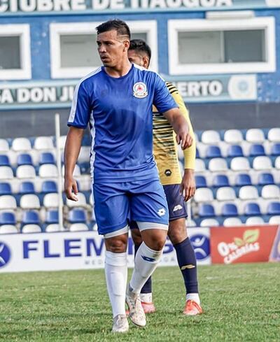 Walter Iván Pacheco (27) es de Nueva Alborada, Itapúa y cumple su primera experiencia en nuestro fútbol profesional, militando en Resistencia.