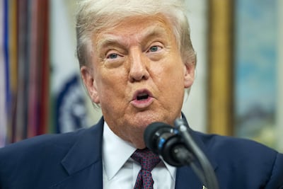 El presidente de Estados Unidos, Donald Trump.