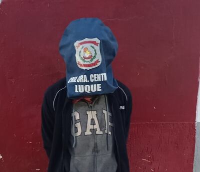 Este hombre fue aprehendido tras confesar que cometió un hurto domiciliario en Luque.
