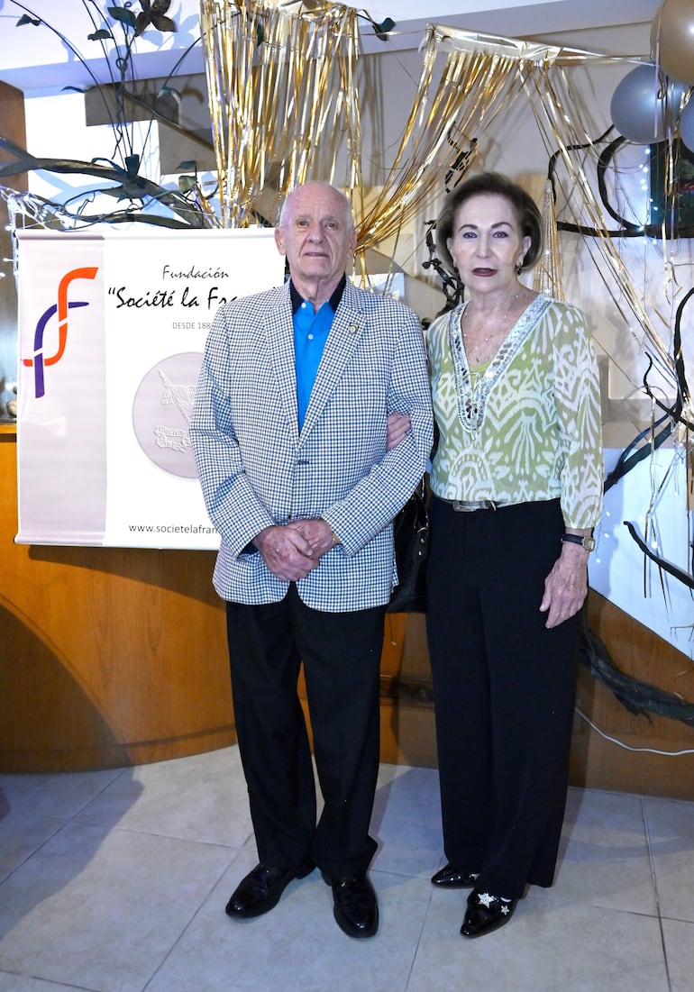 Esteban Rapetti y Ana María Barrail. 