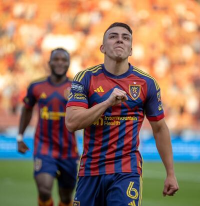 El volante Braian Ojeda atraviesa un gran presente en el Real Salt Lake de la Major League Soccer.