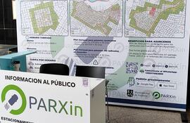 El estacionamiento tarifado en Asunción fue implementado por el consorcio solamente en la primera semana de enero de este año.
