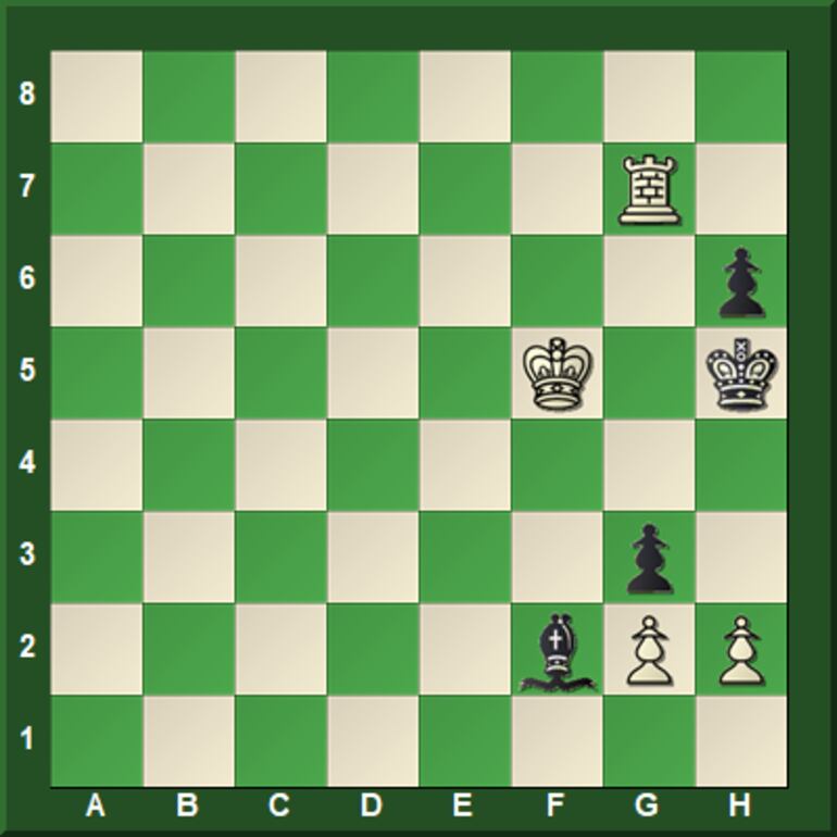 Juegan las blancas y dan mate en 4 jugadas.