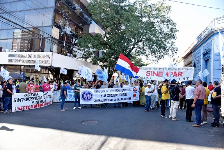 manifestación día del trabajador