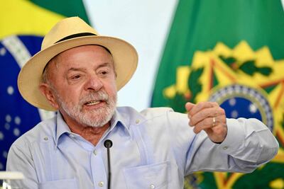 El presidente de Brasil, Luiz Inácio Lula Da Silva.