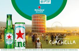 Heineken Silver tiene una increíble promo para poder ir al festival Coachella, en California.