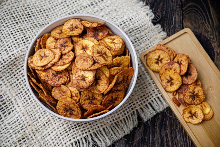 Frutas deshidratadas.