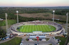 Estadio Ueno - Villa Alegre de Encarnación, ciudad que también se destaca por eventos deportivos.