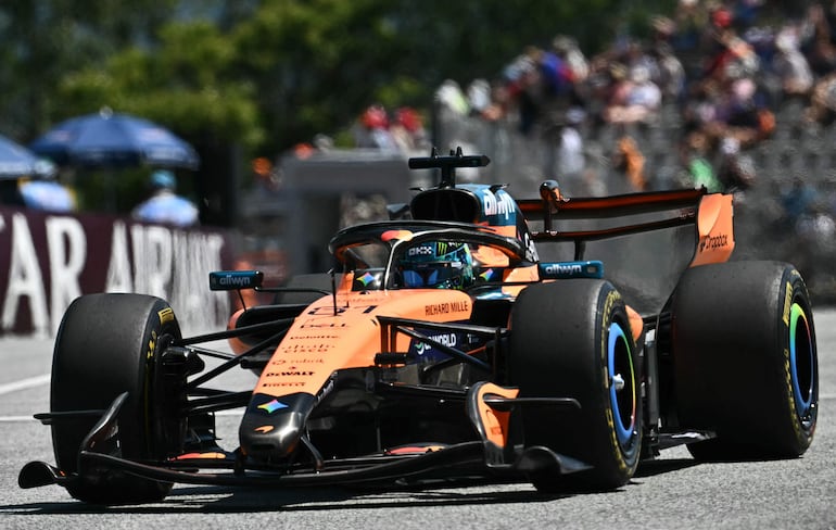 Oscar Piastri, con McLaren, fue tercero.