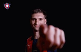 La creativa bienvenida de Cerro Porteño a Mateo Klimowicz.