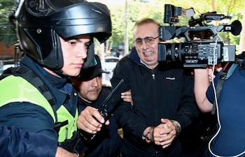 Erico Galeano Segovia, exsenador colorado condenado a 13 años de cárcel por lavado de dinero fruto del narcotráfico y asociación criminal, en el caso A Ultranza.