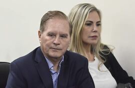 Dany Durand Espínola y su esposa, Luz Marina González de Durand.