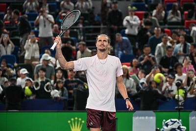 Alexander Zverev (29 años) sudó más de la cuenta para dejar en camino a Quentin Halys.
