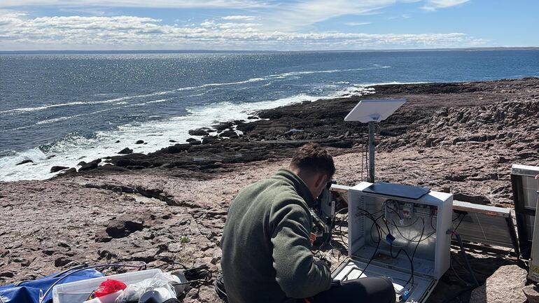 Parque Provincial Patagonia Azul, transmisión.