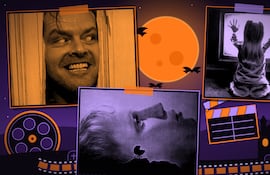 Collage alusivo a películas de culto del cine de terror.