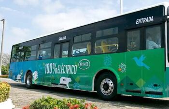 En el marco del Día Mundial del Medioambiente, el Gobierno de Montevideo anunció este miércoles la incorporación de 20 autobuses eléctricos, un avance que, destacó, supone una reducción de las emisiones de dióxido de carbono de la capital uruguaya en 64 toneladas por vehículo al año. Imagen de referencia: un bus eléctrico.