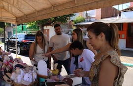 La feria de Caacupé registró una gran cantidad de visitantes.