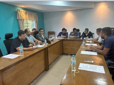 Parte de la sesión ordinaria de la Junta Municipal de la ciudad de San Antonio.