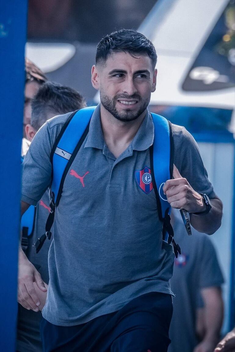 Federico Gastón Carrizo, experimentada figura ofensiva de Cerro Porteño.