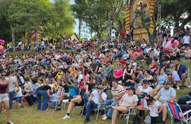 Más de 30.000 turistas llegaron hasta Tañarandy para vivir el Yvaga rapé.