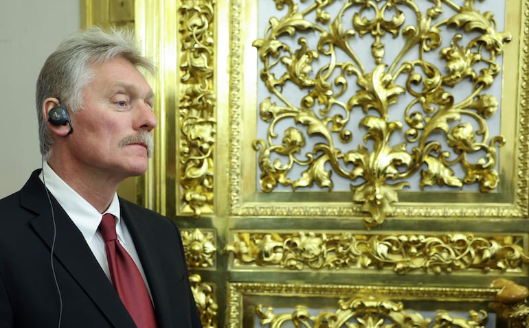 Dmitri Peskov, portavoz del Kremlin.