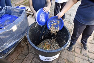 Muchas raciones llegaron en las instituciones educativas en pésimas condiciones por lo cual fueron a parar a la basura.