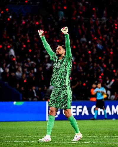Gianluigi ‘Gigio’ Donnarumma (26 años), portero italiano que defiende la portería de París Saint Germain, que el sábado jugará la final de la Champions League ante Inter de Milán.