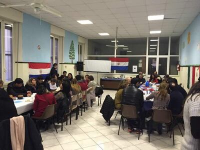 Paraguayos en Italia adelantan la Semana Santa.