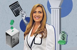 Lilian Villalba Cave, gerente general de Banco GNB Paraguay.