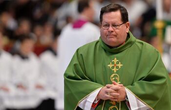 El cardenal canadiense Gerald Cyprien Lacroix. Está bajo investigación por presuntos abusos sexuales. (archivo)