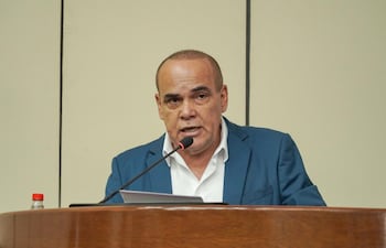 Basilio Núñez, presidente del Congreso.