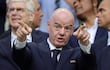 Gianni Infantino, presidente de la FIFA.