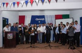 Conmemoraron al hijo ilustre del Altos "Luis Alberto del Paraná".