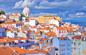 Lisboa, barrio de Alfama.