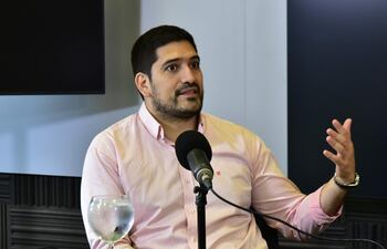 Mauricio Espinola, diputado por el Partido Colorado.