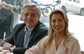 Alberto Fernández y Fabiola Yáñez.