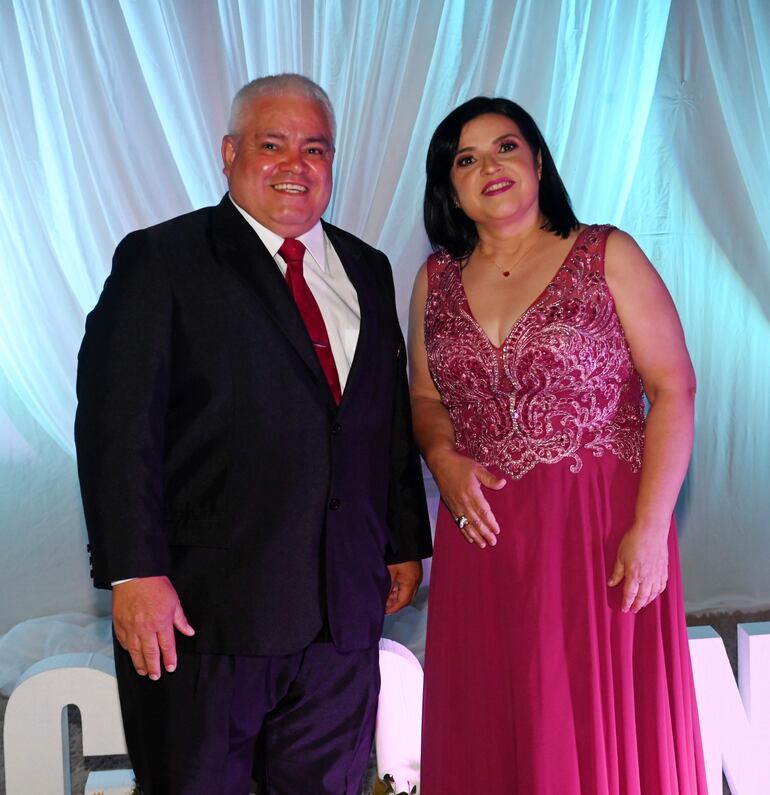 Luis Servián y Nancy Martínez.