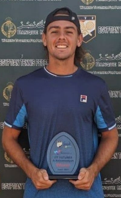 El tenista argentino Leonardo Aboian (27 años), suspendido.