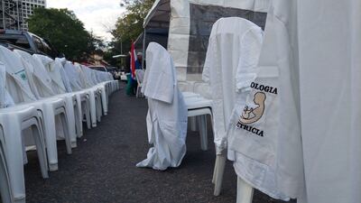 médicos protesta manifestación ministerio salud